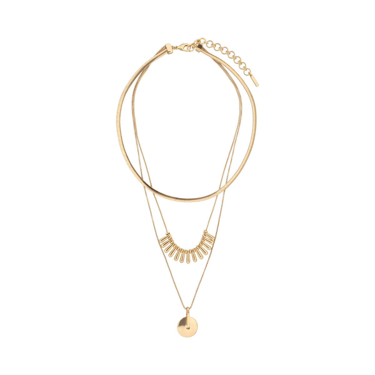 Collar Nine West Color Dorado 19N01259 Para Dama