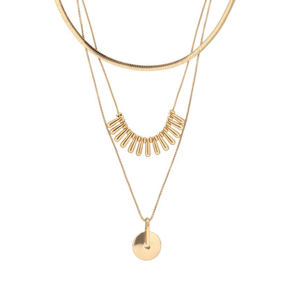 Collar Nine West Color Dorado 19N01259 Para Dama