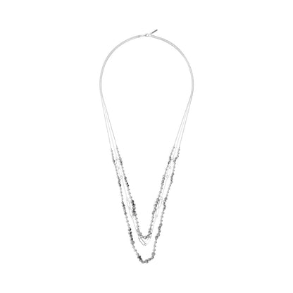 Collar Nine West Color Plateado 19N01268 Para Dama