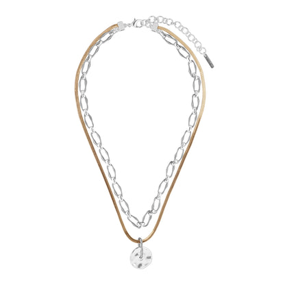 Collar Nine West Color Plateado 19N01535 para Dama