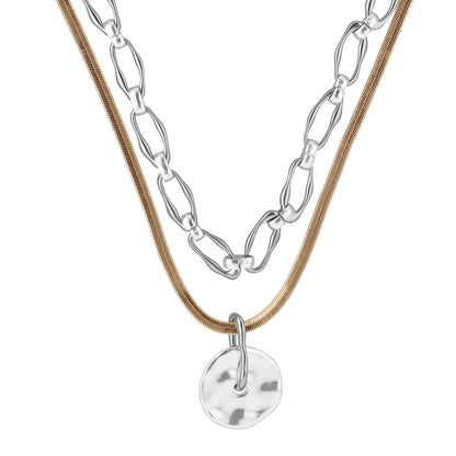 Collar Nine West Color Plateado 19N01535 para Dama