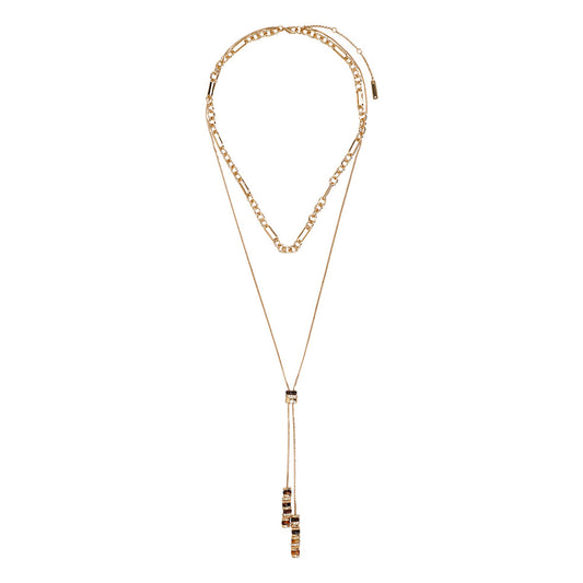 Collar Nine West Color Dorado 19N01537 para Dama