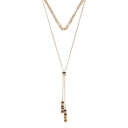 Collar Nine West Color Dorado 19N01537 para Dama