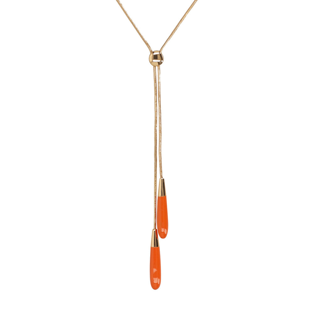 Collar Nine West Color Dorado 19N01538 para Dama