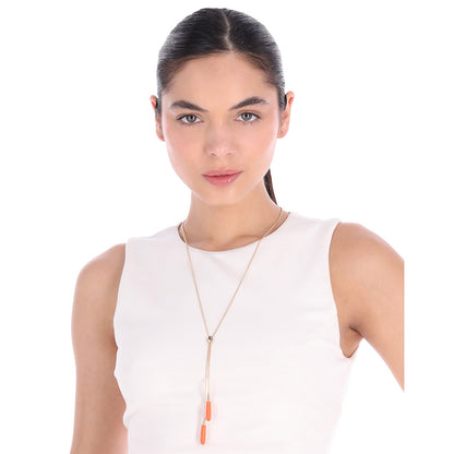Collar Nine West Color Dorado 19N01538 para Dama