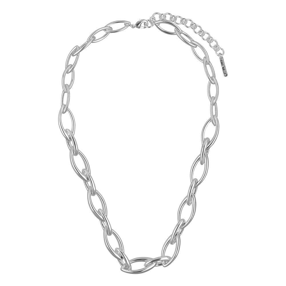 Collar Nine West Color Plateado 19N01543 para Dama