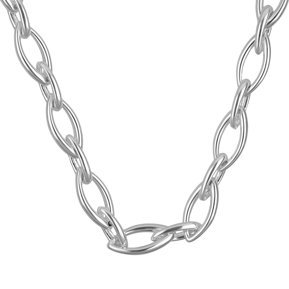 Collar Nine West Color Plateado 19N01543 para Dama