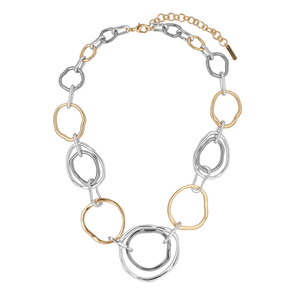 Collar Nine West Color Plateado 19N01544 para Dama
