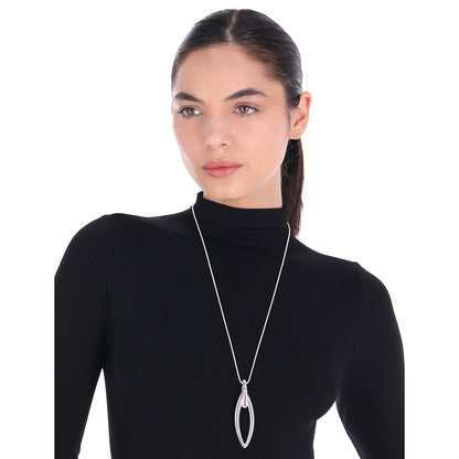 Collar Nine West Color Plateado 19N01549 para Dama