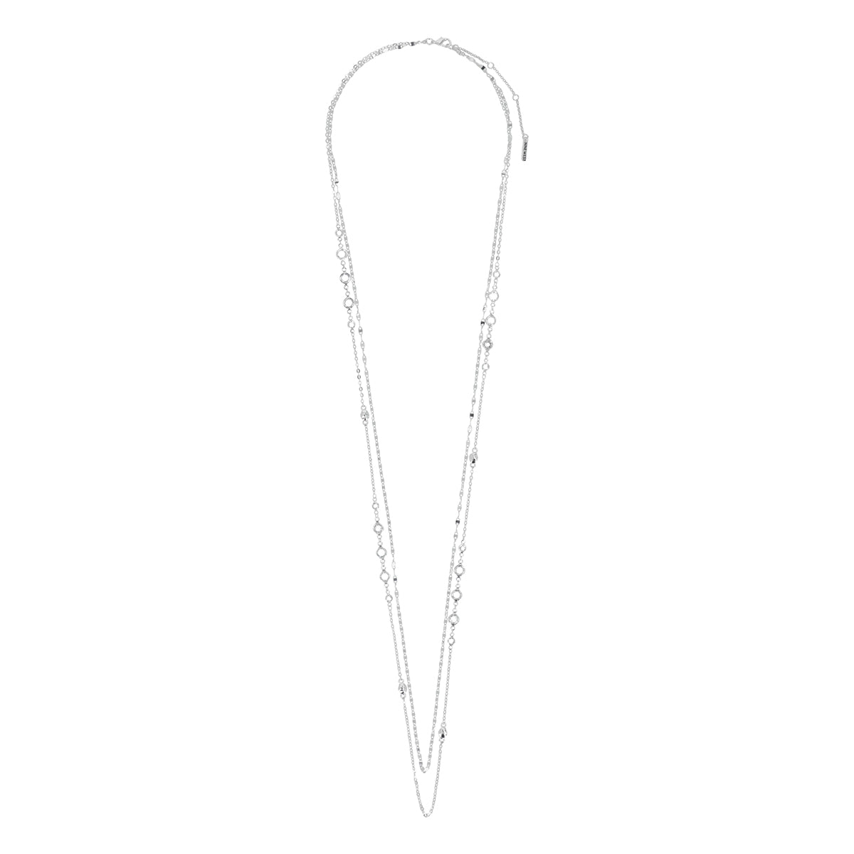 Collar Nine West Color Plateado 19N01551 para Dama