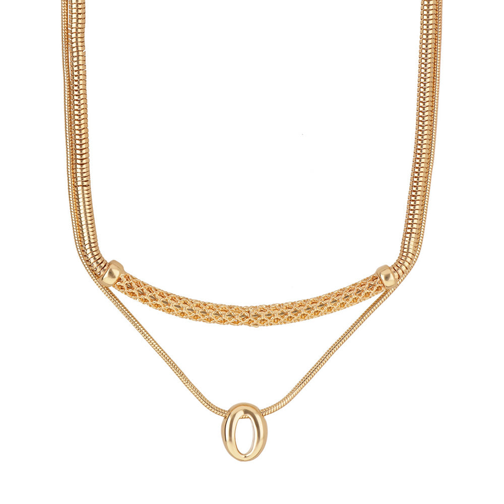 Collar Nine West Color Dorado 19N01588 para Dama