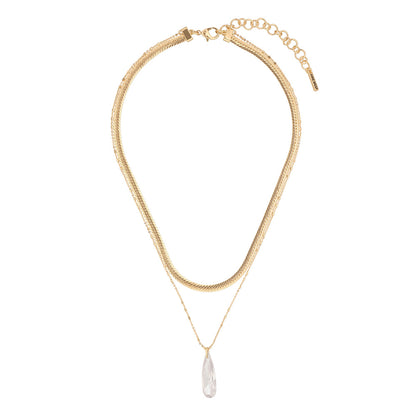 Collar Nine West Color Dorado 19N01591 para Dama