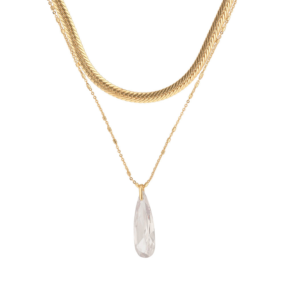 Collar Nine West Color Dorado 19N01591 para Dama