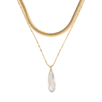 Collar Nine West Color Dorado 19N01591 para Dama