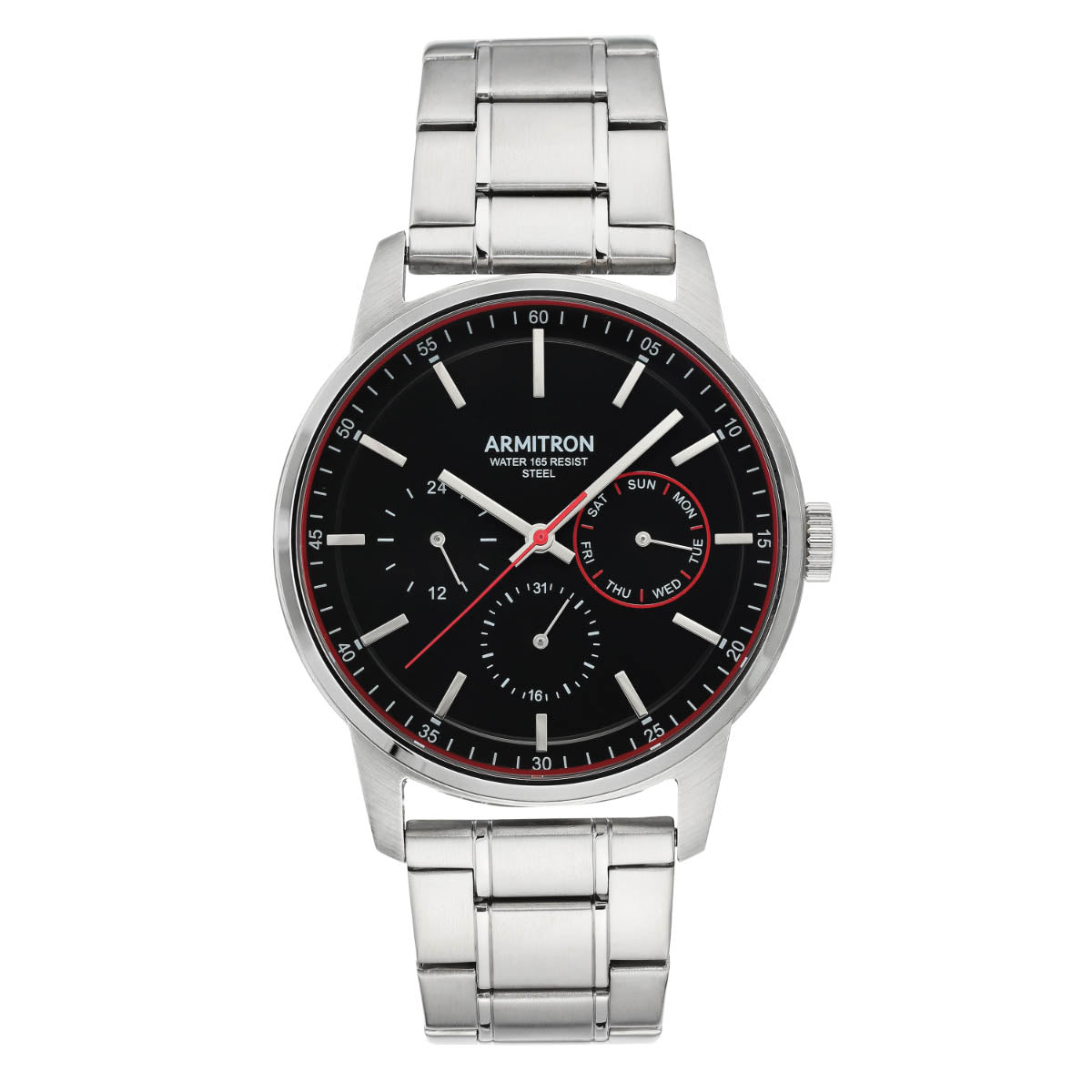 Reloj Armitron color plateado 205432BKSV
