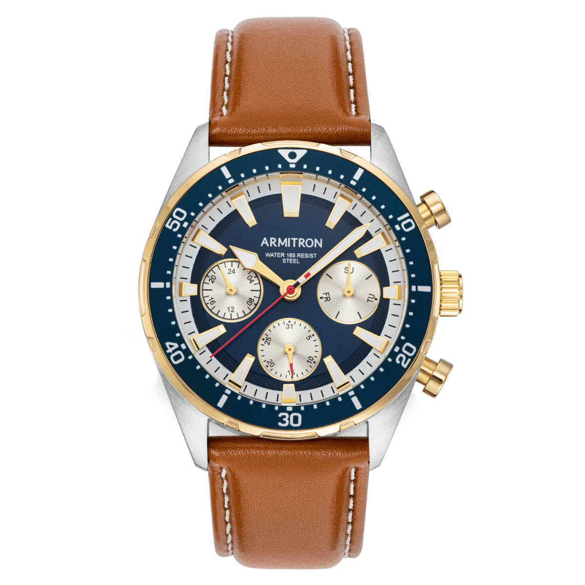 Reloj Armitron color cafÃ© 205485NVTTBN