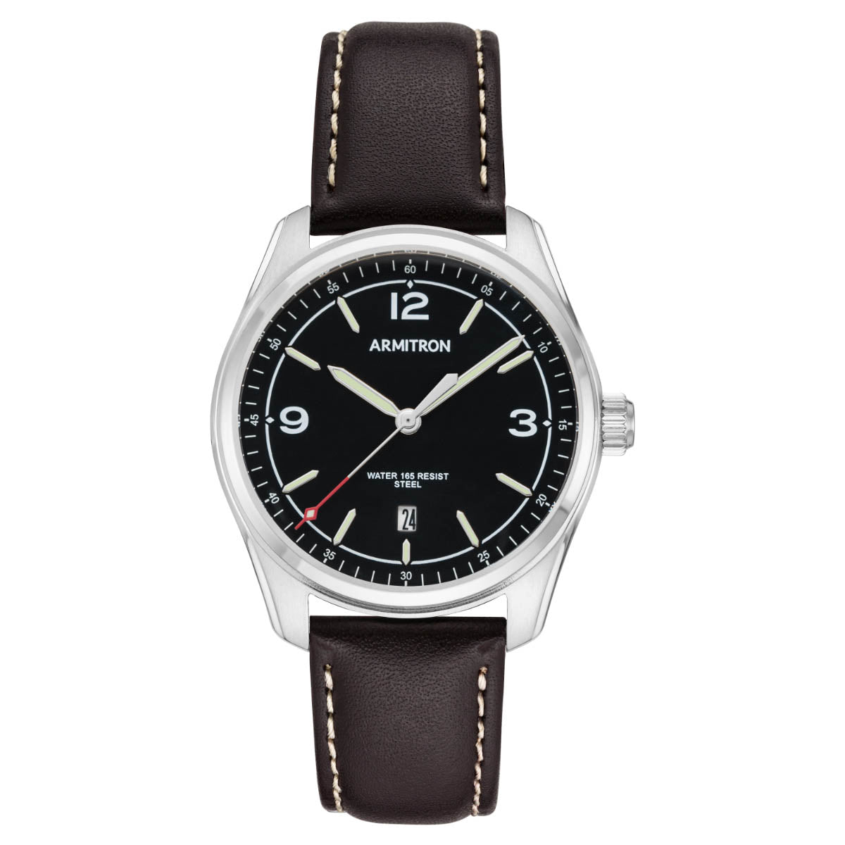 Reloj Armitron color gris 205487BKSVBN