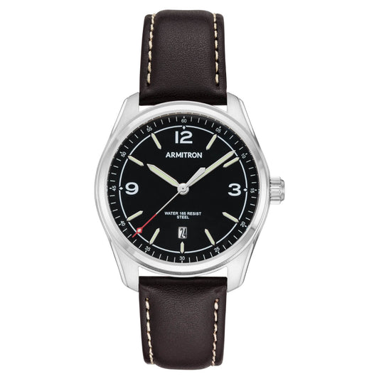 Reloj Armitron color gris 205487BKSVBN