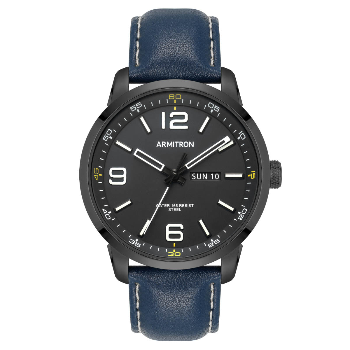 Reloj Armitron color gris 205489BKTINV