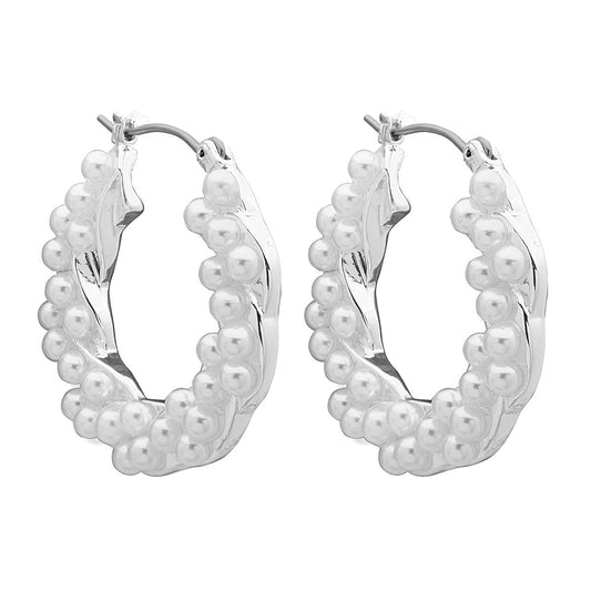 Aretes Youre Invited color plateado 27G00247