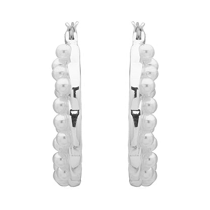 Aretes Youre Invited color plateado 27G00247