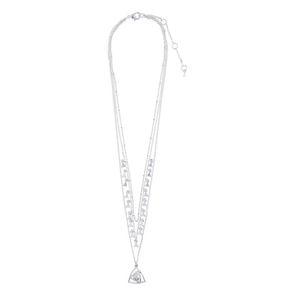 Collar Youre Invited color plateado 27N00210