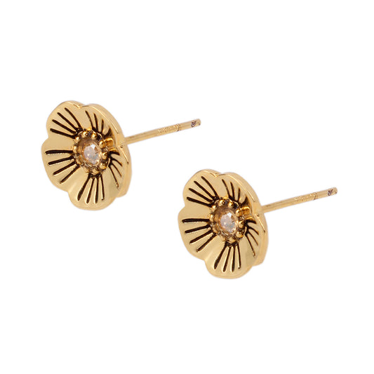 Aretes Coach Color Dorado 37335744Gld230 Para Dama