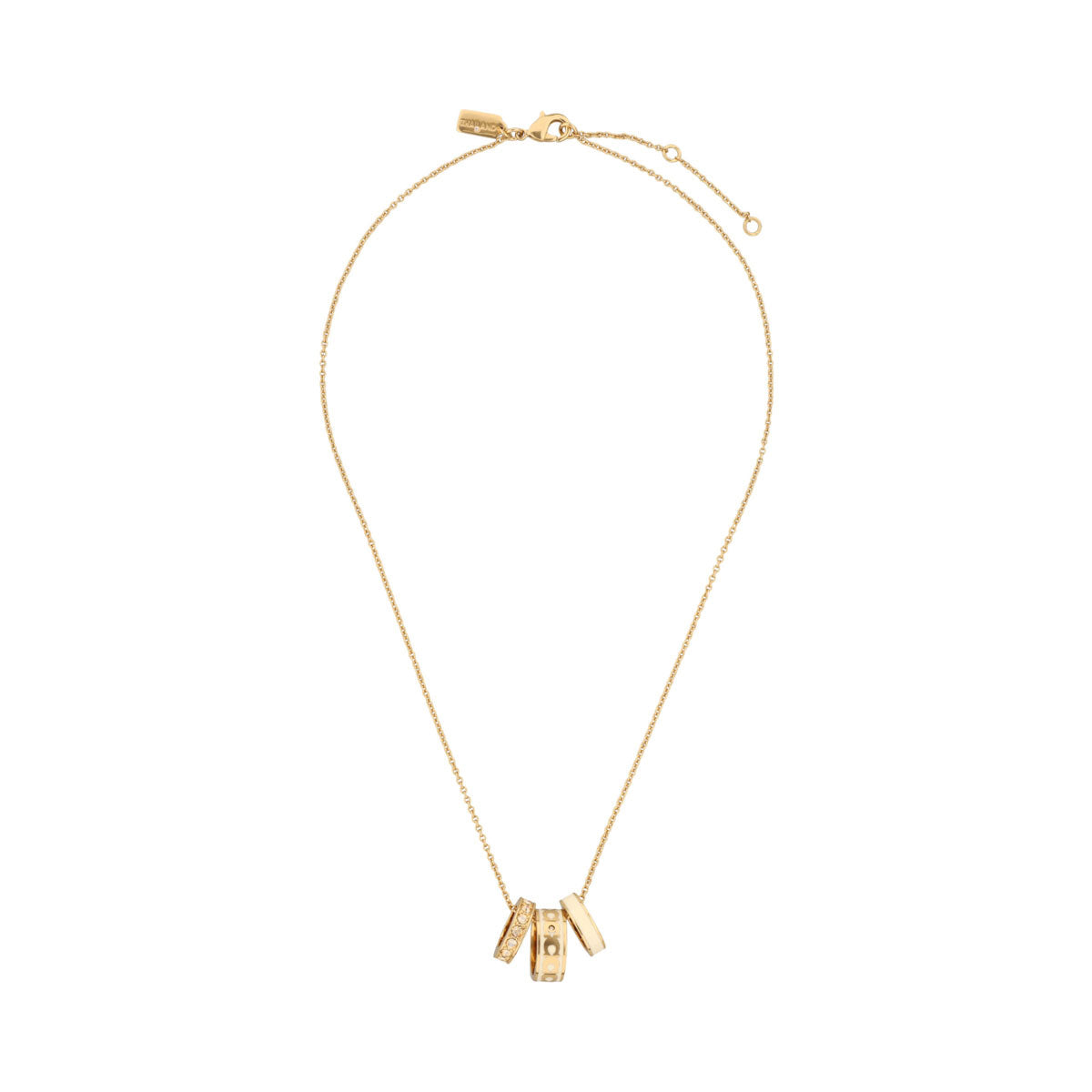 Collar Coach Color Plateado 37405187Gld100 Para Dama