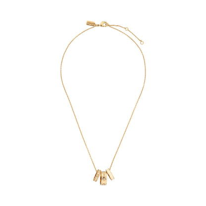 Collar Coach Color Plateado 37405187Gld100 Para Dama