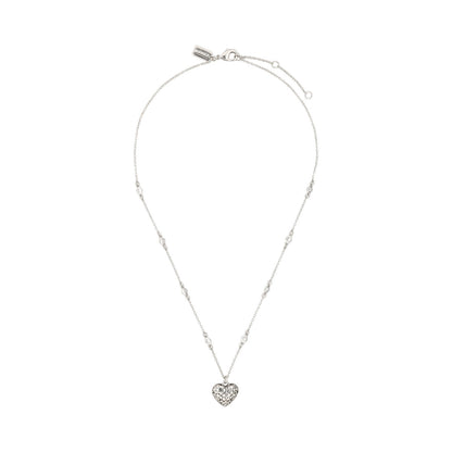Collar Coach Color Plateado 37460426Rho030
