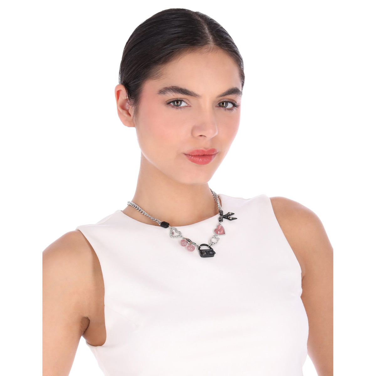 Collar Coach Color Plateado 37491604Rho967