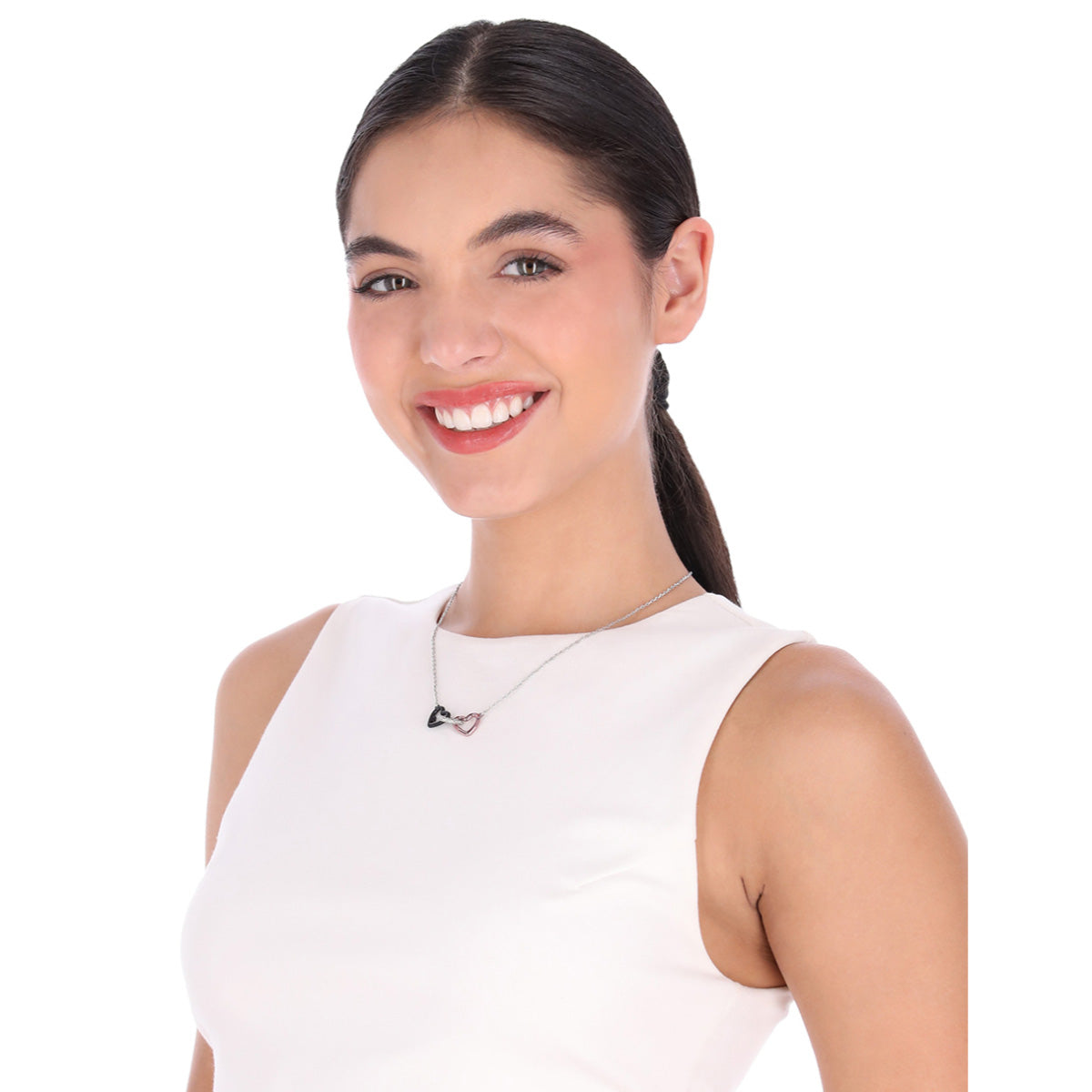 Collar Coach Color Plateado 37491648Rho967