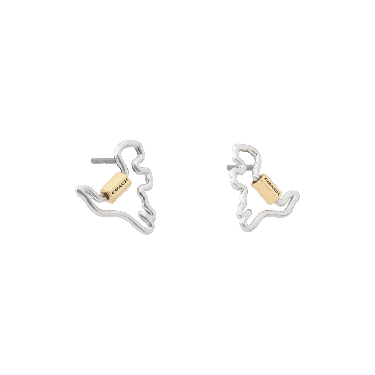 Aretes Coach Color Plateado 37506157Two975