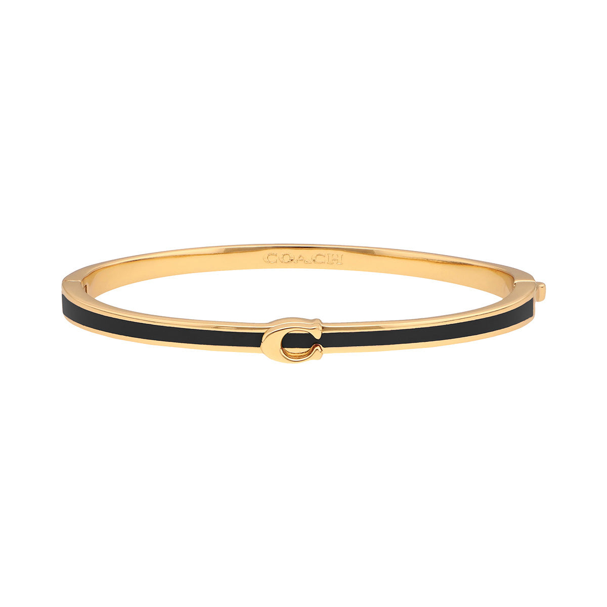 Pulsera Coach Color Negra 37541322Gld001 Para Dama