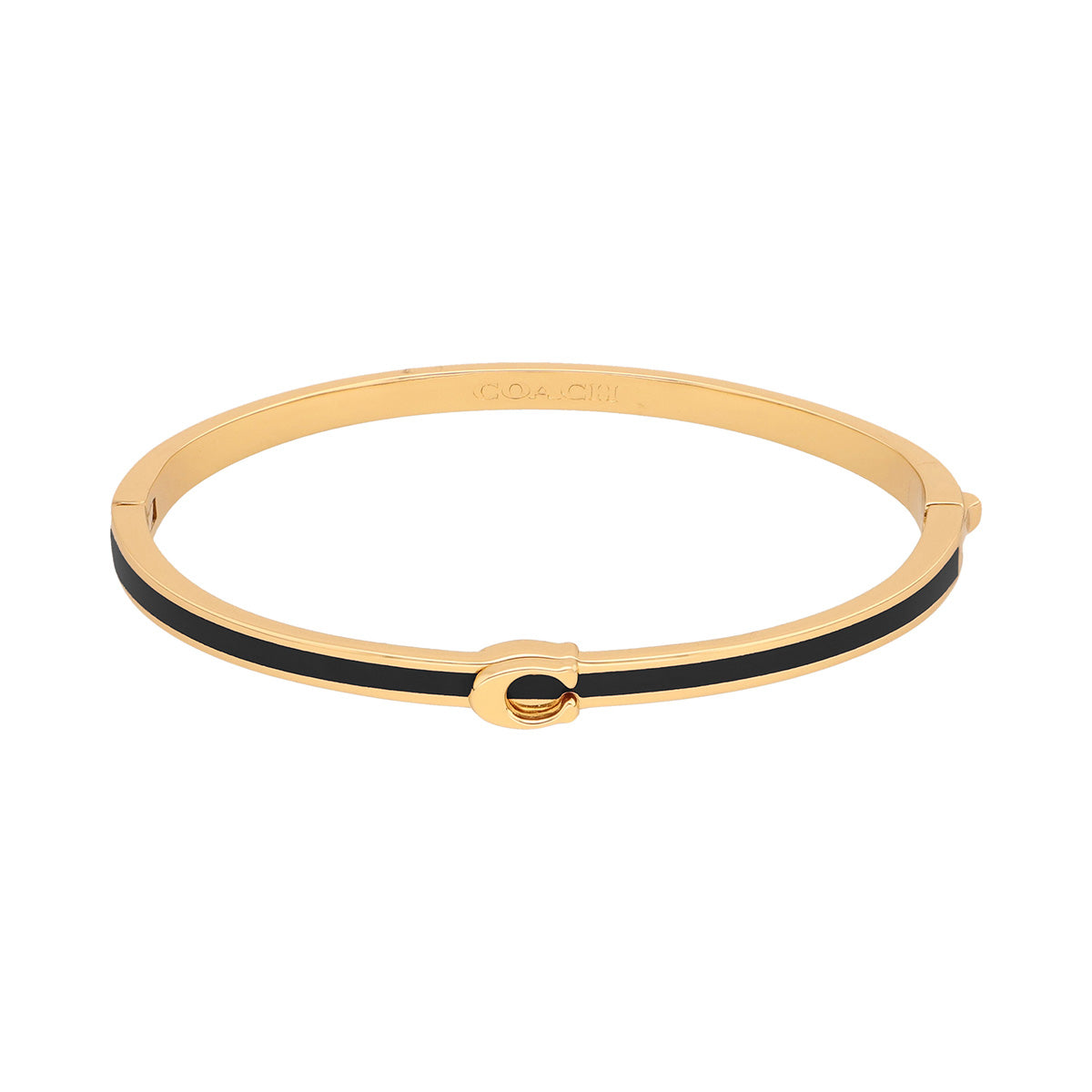 Pulsera Coach Color Negra 37541322Gld001 Para Dama