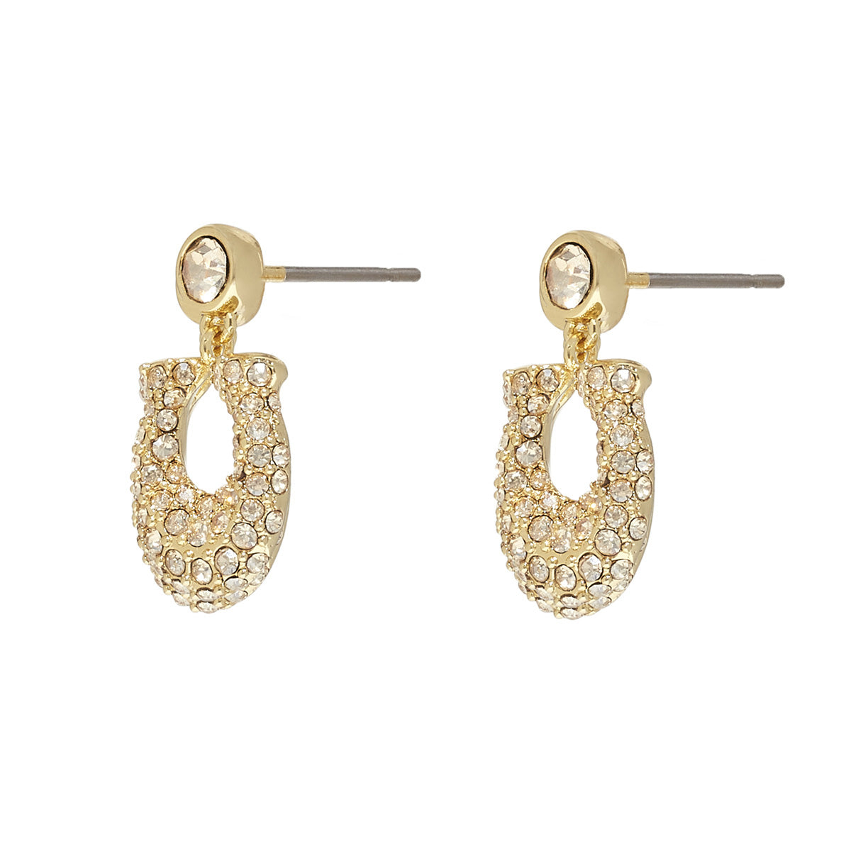 Aretes Coach Color Dorado 432279Gld110 Para Dama