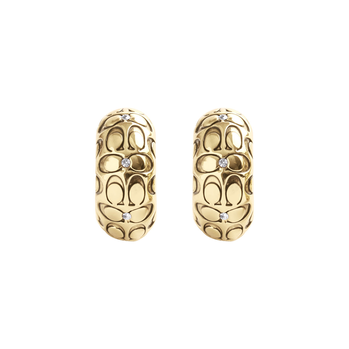 Aretes Coach Color Dorado 456546Gld710 Para Dama