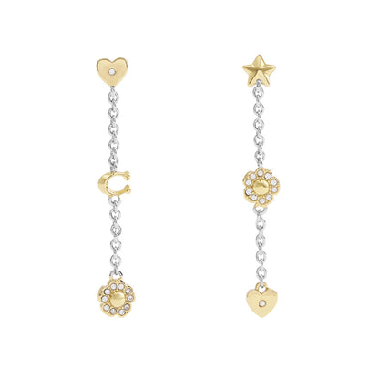 Aretes Coach Color Plateado 515394Two975 Para Dama