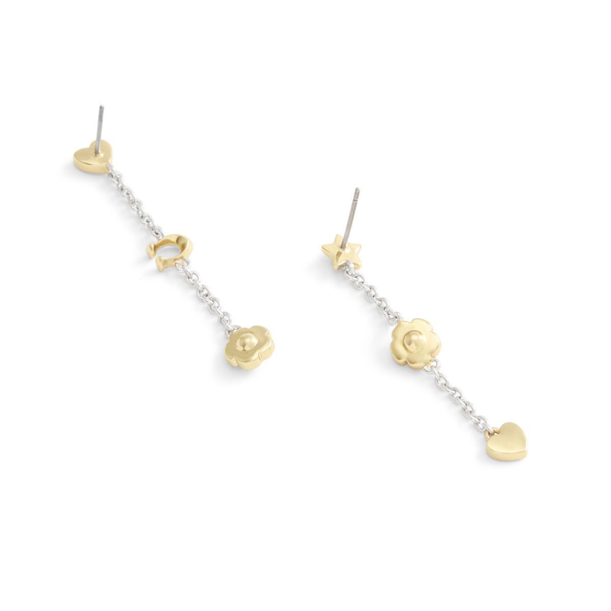 Aretes Coach Color Plateado 515394Two975 Para Dama
