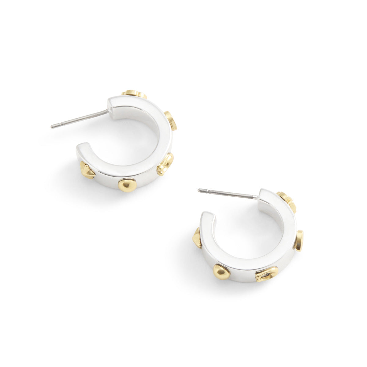 Aretes Coach Color Plateado 515397Two975 Para Dama