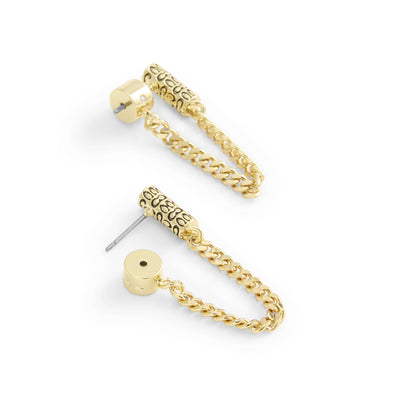 Aretes Coach Color Dorado 515399Gld710 Para Dama