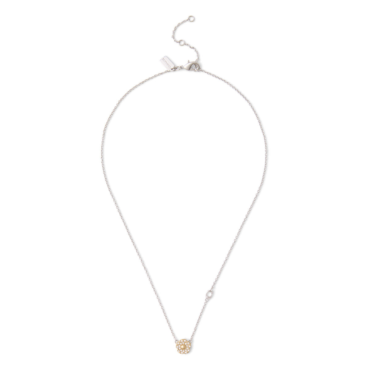 Collar Coach Color Plateado 521230Two975 Para Dama