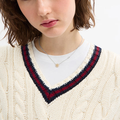 Collar Coach Color Plateado 521230Two975 Para Dama