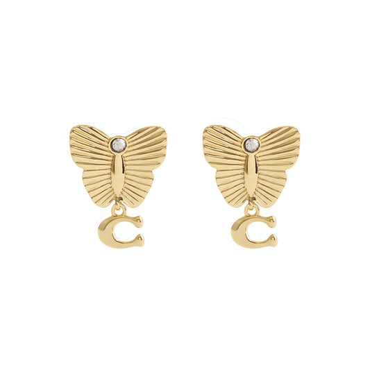 Aretes Coach Color Dorado 527588Gld710 Para Dama