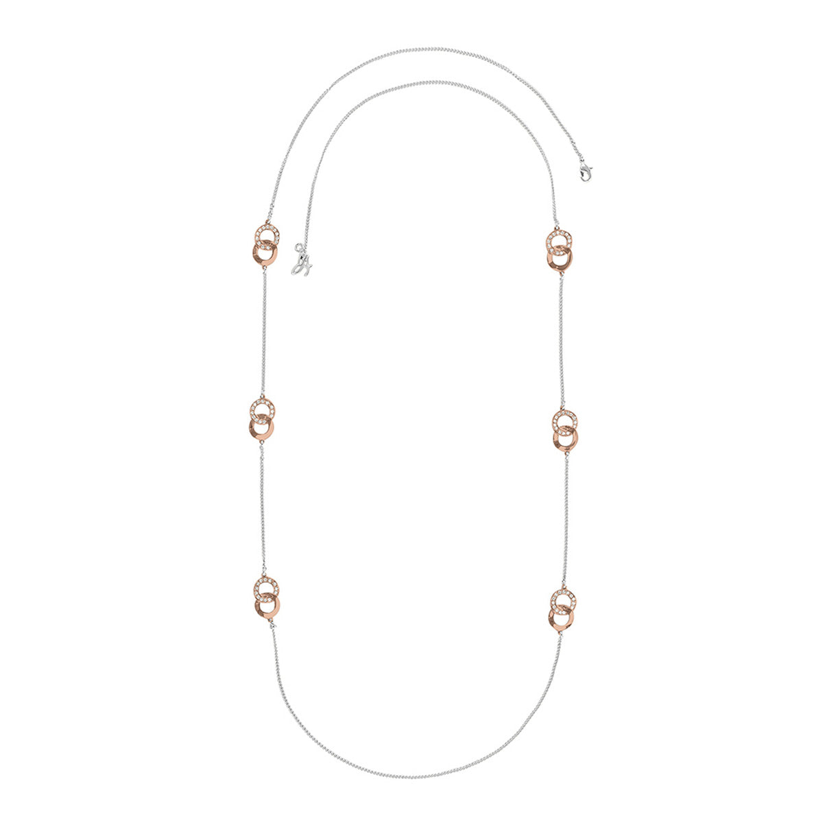 Collar Adore Color Plateado 5448613 Para Dama