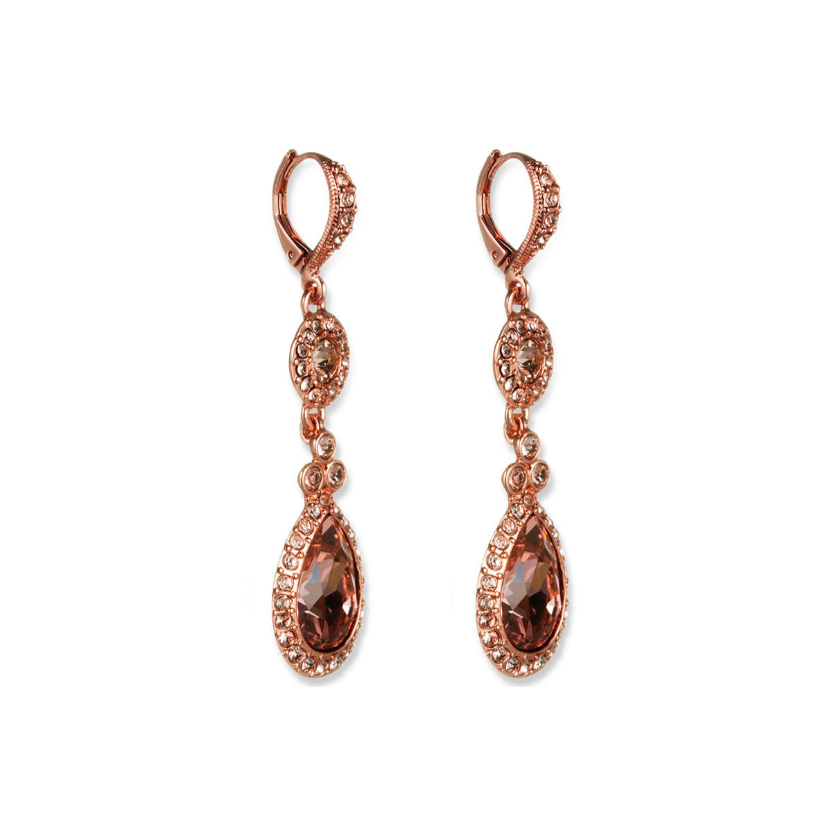Aretes Givenchy Color Oro Rosa 60297108 Para Dama