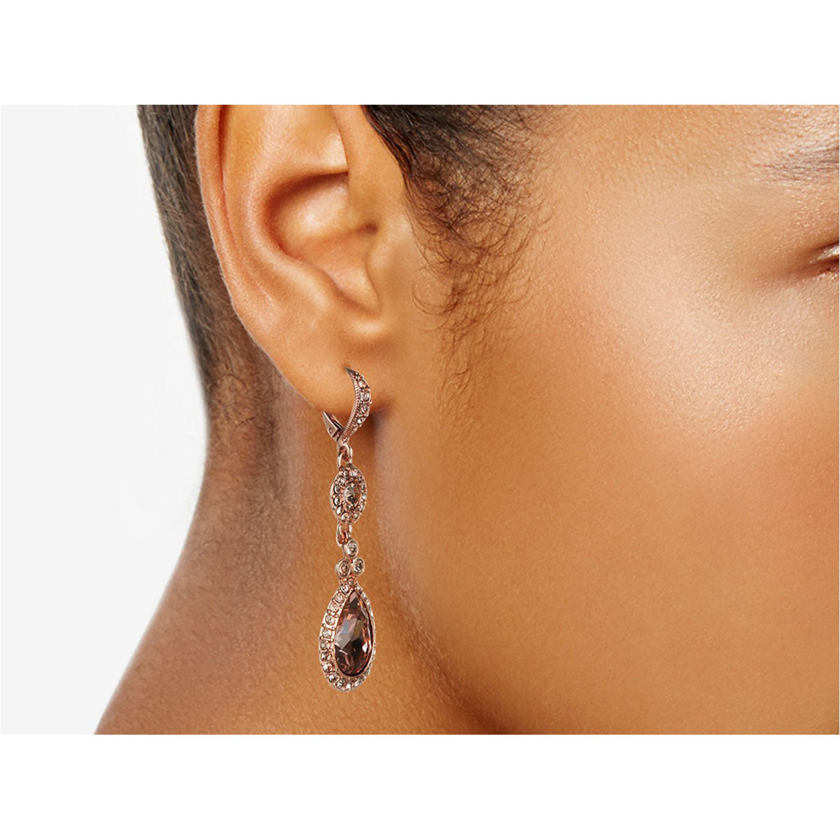 Aretes Givenchy Color Oro Rosa 60297108 Para Dama