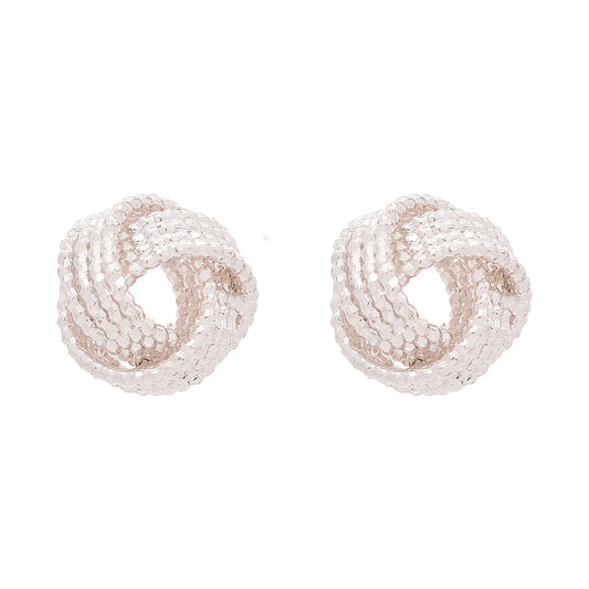 Aretes Nine West color plateado 60305137-G03