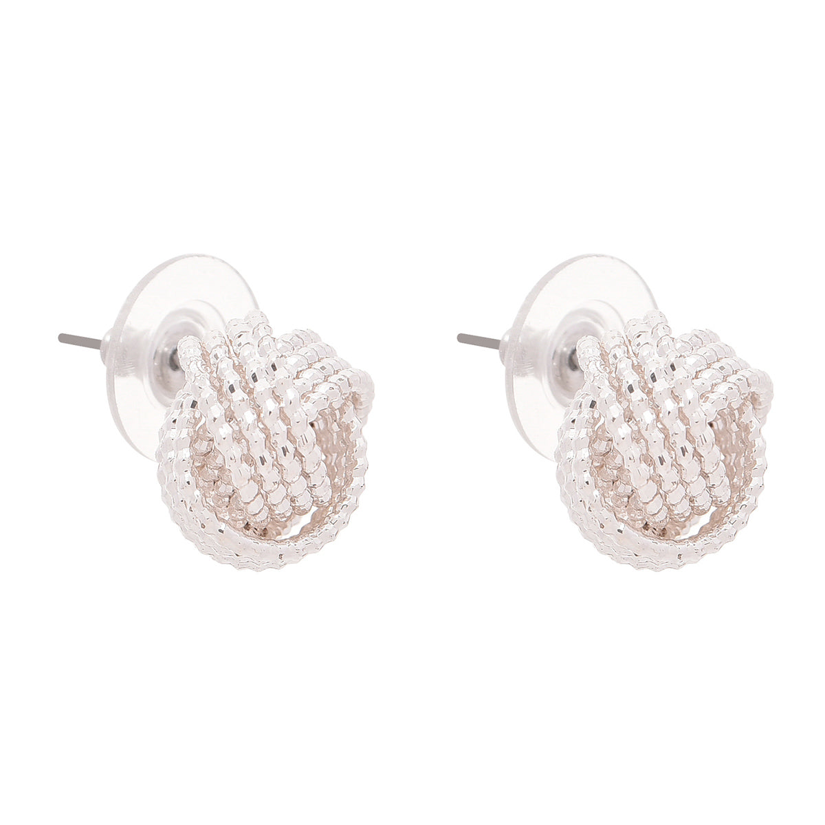Aretes Nine West color plateado 60305137-G03