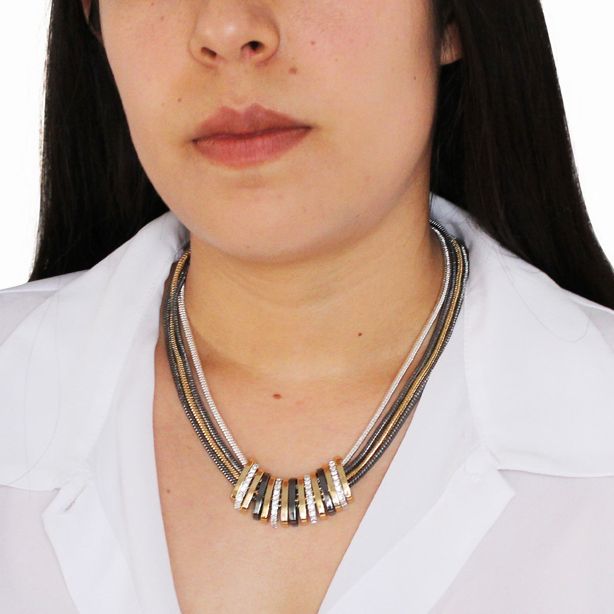 Collar Nine West color multicolor 60352066-Z01